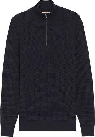 HUGO BOSS Heren, Truien, Blauw, Maat: 2XL