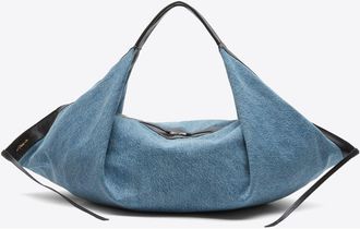 3.1 Phillip Lim Denim Luna Medium Bag in Indigo at Nordstrom
