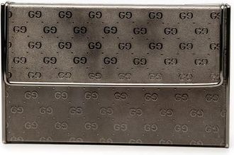 Gucci Pre-owned Gucci Micro GG Metal Pouch Ladies MS8462GL50U9TQ2M