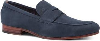 Gordon Rush Cartwright Penny Loafer in Navy Nubuck at Nordstrom Rack, Size 10.5