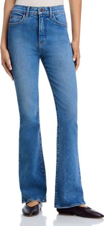 Veronica Beard Beverly Loafer High Rise Skinny Jeans In Ripple Haze