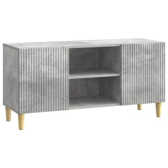 vidaXL Mueble De Tv Gris Hormig&oacute;n 102 X 34,5 X 50 Cm Vidaxl