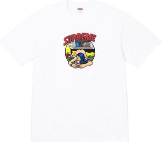SUPREME Bedroom T-Shirt White SS25T45-WHITE