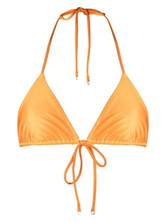 Faithfull The Brand Top bikini Hollis - Arancione