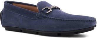 Bruno Magli Taso Bit Driving Loafer in Light Blue Suede at Nordstrom, Size 11.5