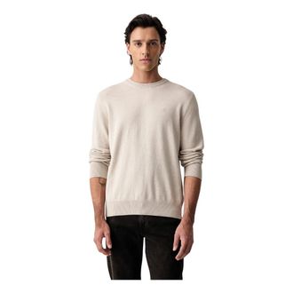 Marc O'Polo Maglieria Girocollo - - Knitwear - Uomo - Beige - XL