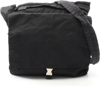 Prada unisex, Pre-owned, Zwart, Maat: ONE Size Nylon