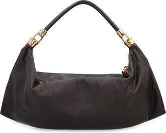 Chlo&eacute; Womens Chlo&eacute; Carry Small Canvas Tote Bag Brown Cotton