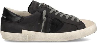 Philippe Model Prsx Tennis - Heren - Sneakers - Zwart - 43 EU - Katoen - Schoenen