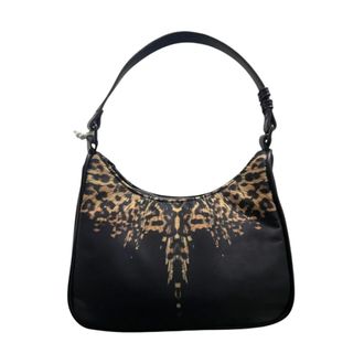 Marcelo Burlon Shoulder Bags, female, Black, Size: ONE SIZE Shoulder Bag