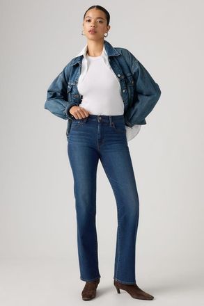 Levi's Vaqueros rectos de tiro alto 723 - Mujer - 23X30 - Lavado oscuro / True Blue Dark