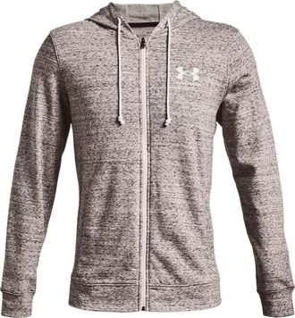 Under Armour Rival Terry Hooded Jacket Grey 1370409-112