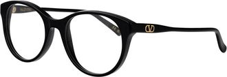 Valentino Garavani Vg0020O Optical Frame - female - Valentino Garavani - Glasses - Black - 52 MM - Accessories