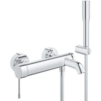 GROHE Mezclador Monomando De Ba&ntilde;o/ducha Essence De 1/2, Cromo (33628001) - Grohe