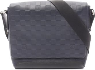 Louis Vuitton Cosmos Navy Damier Infini Handbag Shoulder Bag (Pre-Owned)