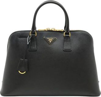 Prada Pre-owned Prada Large Saffiano Lux Promenade Satchel Ladies CVQDA6ZU7X9ZNE89