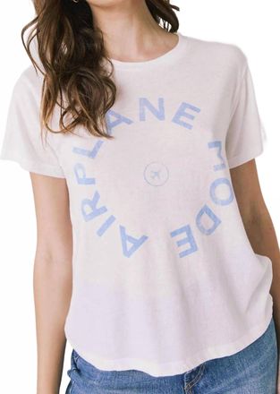 Chaser Airplane Mode Tee In White