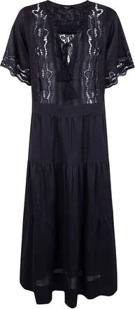 Seventy Ramie Embroidered Dress