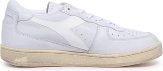 Diadora Vintage Low Top Basket Sneakers - Dames - Sneakers - Wit - 38 EU - Schoenen