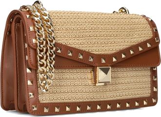 Steve Madden Tassen, Dames, Bruin, ONE Size, Stijlvolle Schoudertas voor Zonnige Dagen