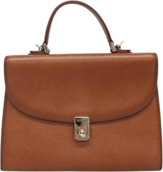 Burberry Pre-owned Handbags, female, Brown, Size: ONE SIZE Pre-owned Vintage Handbag