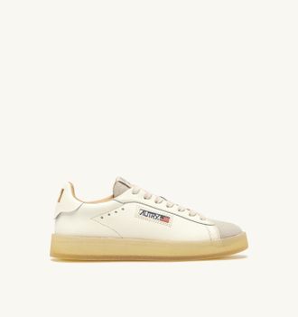 Autry SNEAKERS DALLAS LOW IN PELLE E SUEDE MARSHMALLOW E PANNA