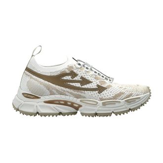 Off-white Be Right Back Knit Sneakers - - Shoes - Donna - Beige - 37 EU