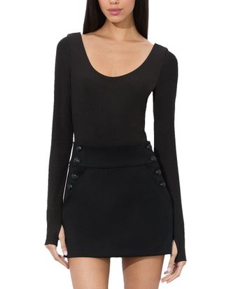 Alice & Olivia Alice + Olivia Rhys Bodysuit