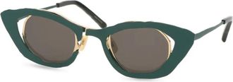 Masahiromaruyama Mm-0099 Zonnebril - unisex - Zonnebrillen - Groen - 43 MM - Accessoires
