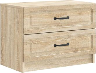 vidaXL Armario De Noche Roble Sonoma 62 X 34,5 X 44,5 Cm Vidaxl