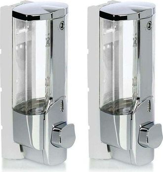 OEM Dispensadores De Jab&oacute;n De Pared, Dispensadores De Jab&oacute;n Recargables Para Gel De Ducha Y Champ&uacute; (cromado)
