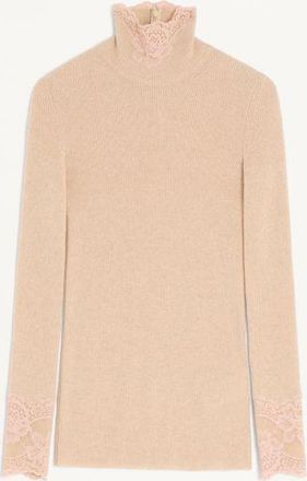 Valentino Maglia In Cashmere Donna ALABASTER XL