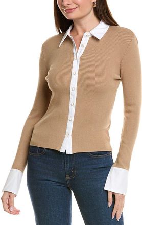 Ellen Tracy Ribbed Shirt