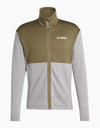 adidas Mens Mt Lt Fl Fz J - Ch Solid Grey - Size: 34