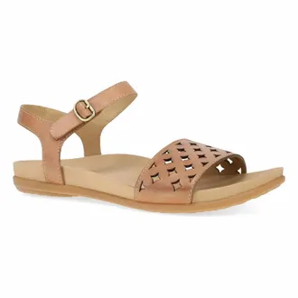 Dansko Womens Jodie Sandal In Light Tan