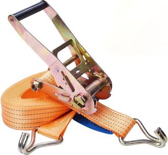 OEM Correas De Trinquete, 10 M X 50 Mm, Correas De Amarre Con Capacidad Para 2000 Kg Con Gancho Tensor, Correas De Ajuste