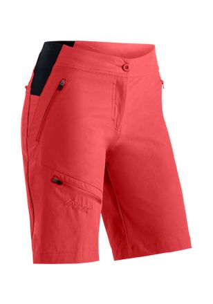 Maier Sports Outdoorhose MAIER SPORTS Inara Short Vario, Damen, Gr. 40, Normalgr&ouml;ssen, rot (karminrot), 90% Polyamid; 10% Elasthan, Hosen Outdoorhose, Damen Shorts