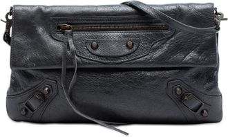 Balenciaga Pre-owned Balenciaga Chevre Motocross Classic Envelope Clutch with Strap Ladies UN8YNF06TZ23BPSP