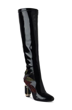 London Rag Ecstasy Fantasy Tall Boot in Black at Nordstrom Rack, Size 5