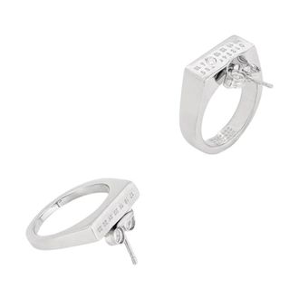 Maison Margiela Earrings - Dames - Oorbellen - Grijs - ONE Size - Accessoires