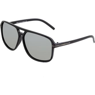 Simplify Reed Polarized Sunglasses in Black/silver at Nordstrom