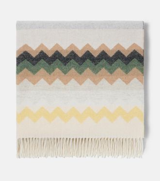 Missoni Clifford Zigzag wool-blend throw