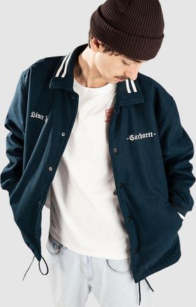 Carhartt Work in Progress Wool Coach Jacke wax