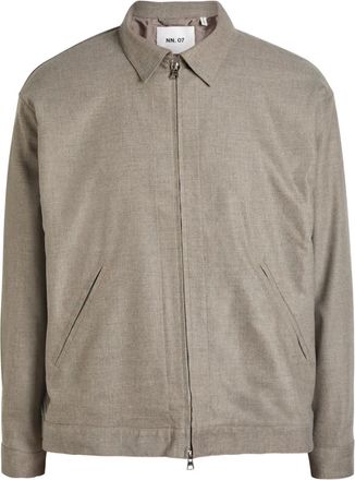 Nn.07 Giacca Petrus con zip - Toni neutri