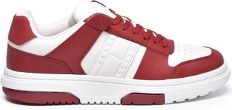 Tommy Jeans Schoenen, Heren, Wit, 46 EU, Leer, Leather Cupsole 2.0
