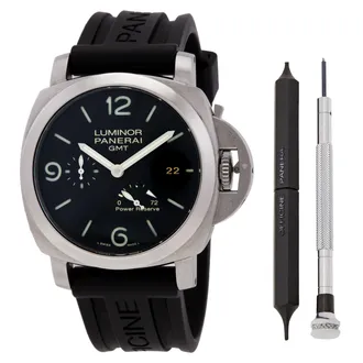 Officine Panerai Pre-owned Panerai Luminor 1950 Automatic Black Dial Mens Watch PAM00321