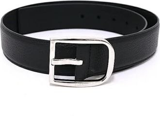 Gucci Pre-owned Belts, male, Black, Size: ONE SIZE Pre-owned Vintage Leather Belt