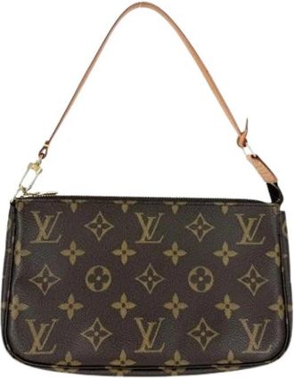Louis Vuitton Pre-owned Pochette - Dames - Vintage Schoudertas - Bruin - ONE Size - Vintage