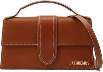 Jacquemus Le grand Bambino Tas - Dames - Schoudertassen - Bruin - ONE Size - Katoen - Tassen