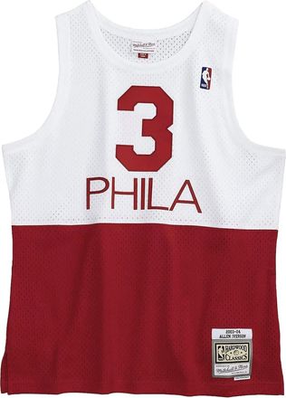 Mitchell & Ness T-shirt NBA Swingman 76ers 2003 Allen Iverson - Rosso
